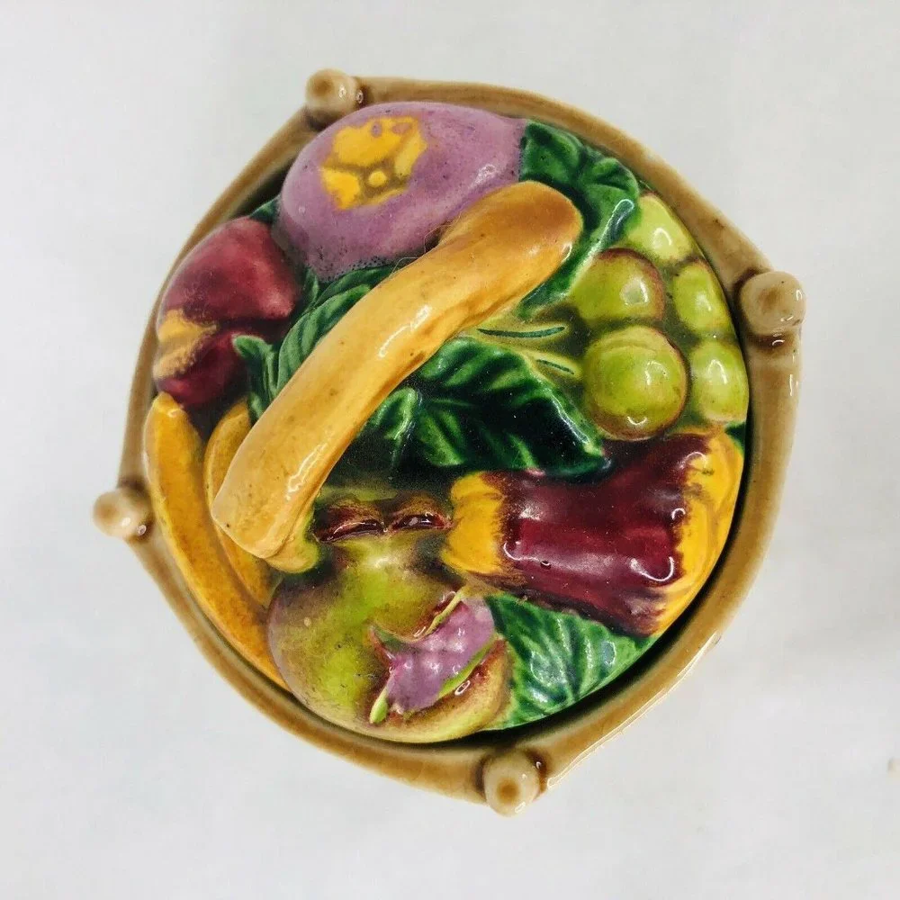 VTG Marutomoware Jelly Jam Pot Jar Ceramic Made‎ Oc
